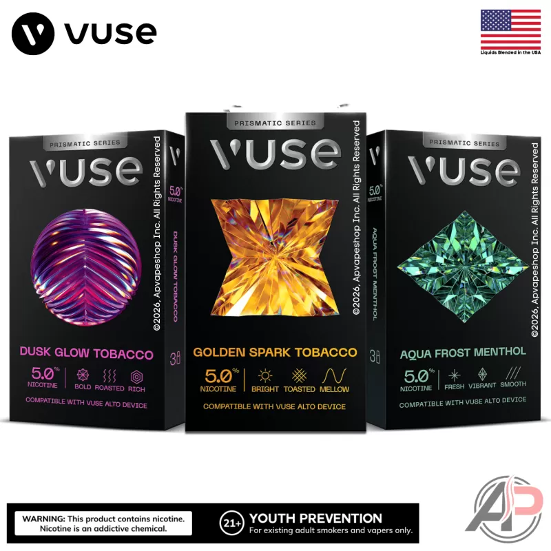 Vuse Alto Prismatic Dusk Glow Tobacco Pods 3 Pack - Image 2