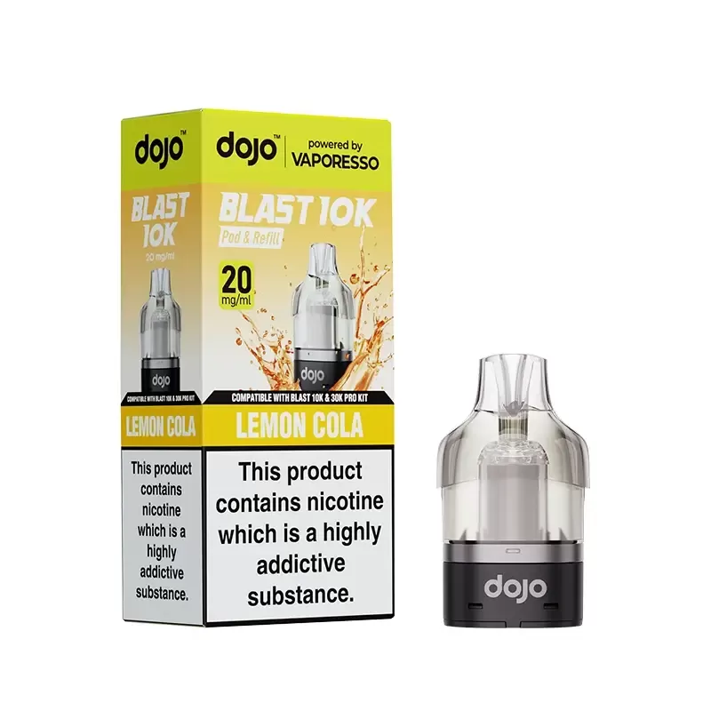 Vaporesso DOJO Blast Pod & Refill For 10K or 30K Device – Lemon Cola - 20mg