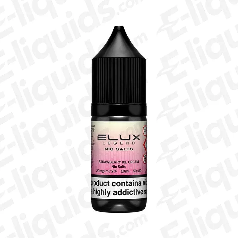 Elux Legend Strawberry Ice Cream Nic Salt