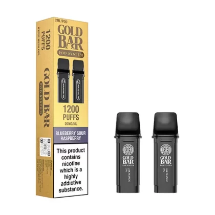 Gold Bar Reload Blueberry Sour Raspberry Prefilled Pod - Vapestreams Co