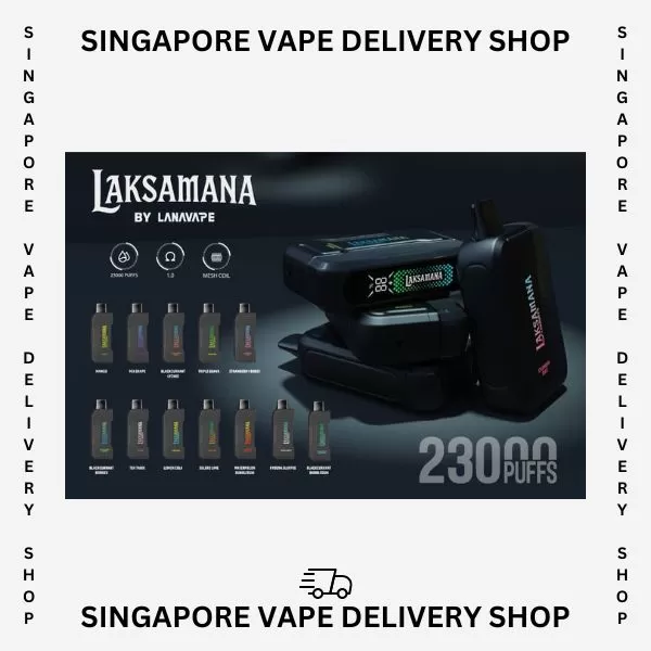 Lana Laksamana 23000 Puffs - Starter Kit (Device + Cartridge) / Strawberry Burst - Image 2