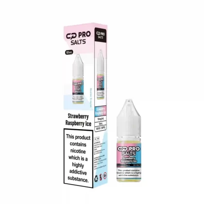 Crystal Pro CP Strawberry Raspberry Ice Nic Salt - 10 Pack - 10mg