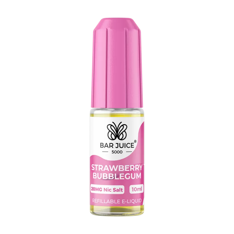 Strawberry Bubblegum Nic Salt by Bar Juice 5000 - 5mg - Vape Product - Image 3
