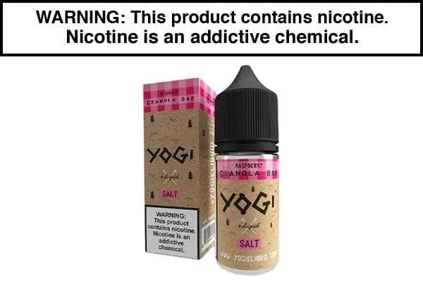 RASPBERRY GRANOLA BAR BY YOGI SALT 30ML - Vapejuice