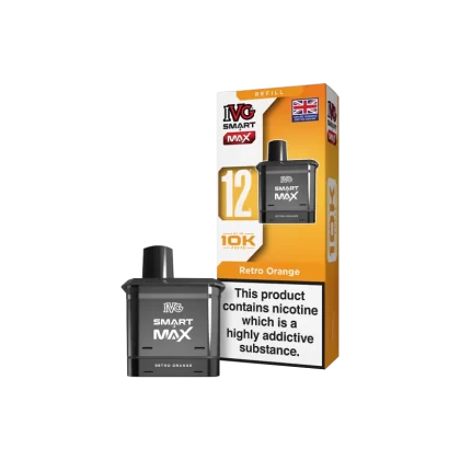 Retro Orange IVG Smart Max Refill Pack - 20mg - Vape Product (0990DF)