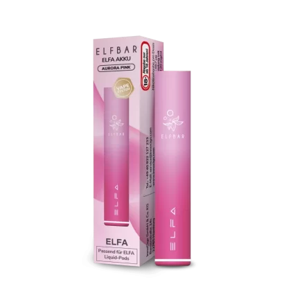 Elf Bar Pod ELFA Kit – Aurora Pink - 500 mAh