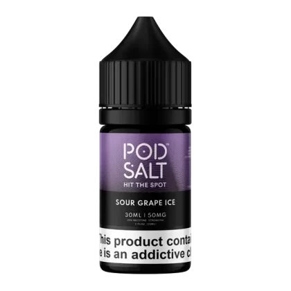 Sour Grape Ice Pod Salt Onyx Salts