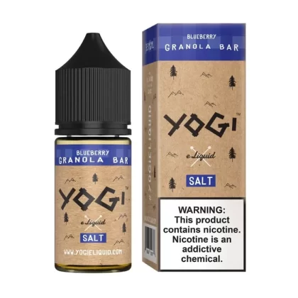 Yogi Salt Blueberry Granola Bar eJuice - Vape Product; Vape Product, Vape Product (41CF07)