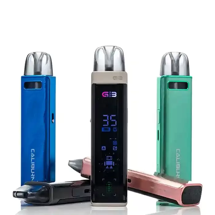 Uwell Caliburn G3 Pro Pod Vape Kit - Brown Wood, Green Camo