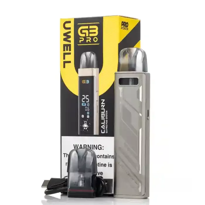 Uwell Caliburn G3 Pro Pod Vape Kit - Brown Wood, Green Camo - Image 3