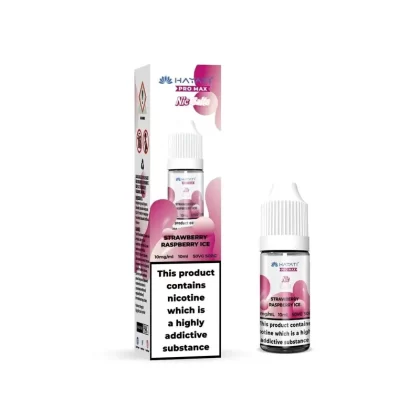 STRAWBERRY RASPBERRY ICE NICOTINE SALT E-LIQUID BY CRYSTAL PRO MAX