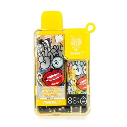 Strawberry Banana Ice Snowwolf Easy Smart EA9000 - Huffvape