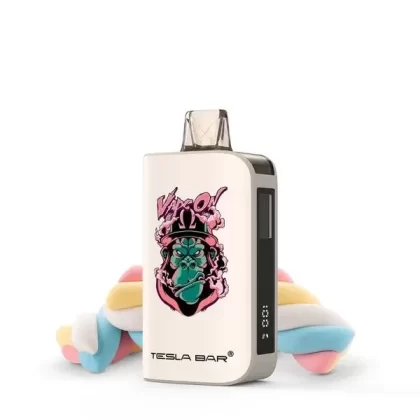 Tesla Bar by Teslacigs – Marshmallow 10,000 Puffs Disposable Vape
