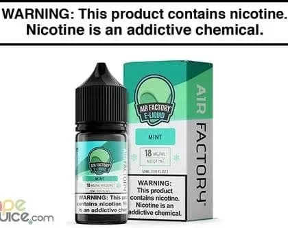 MINT BY AIR FACTORY SALT 30ML - Vape Product, Vape Product