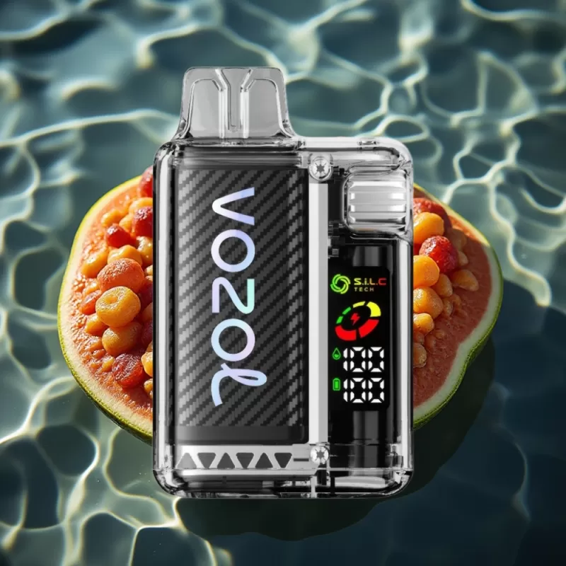 VOZOL Vista 20000 Puffs Rechargeable Disposable Vape Lavafire – 650mAh, 2% Nicotine, OLED Screen, Dual Mesh Coil - Bangvapeaustralia