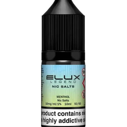 Elux Legend Menthol Nic Salt Vape Juice - 5mg