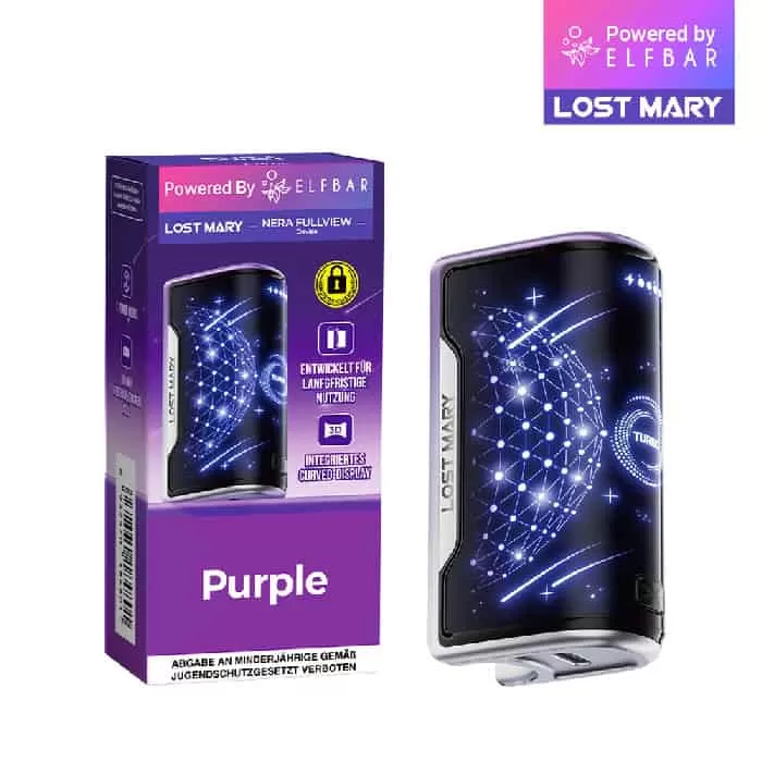 Lost Mary Nera Max – Purple - Image 2