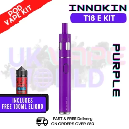 Purple Innokin Endura T18E Starter Kit – ONLY £16.99