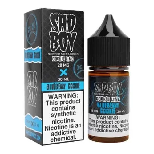 Blueberry Cookie Salt by SadBoy Tear Drops 30ML