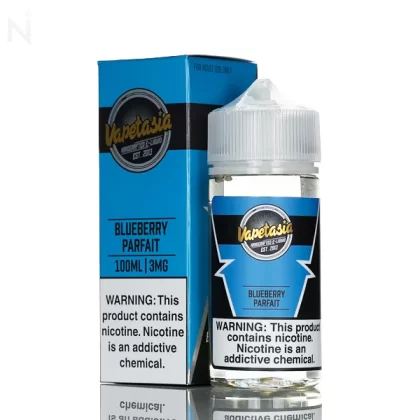 Vapetasia - Blueberry Parfait - 100ml - 3mg