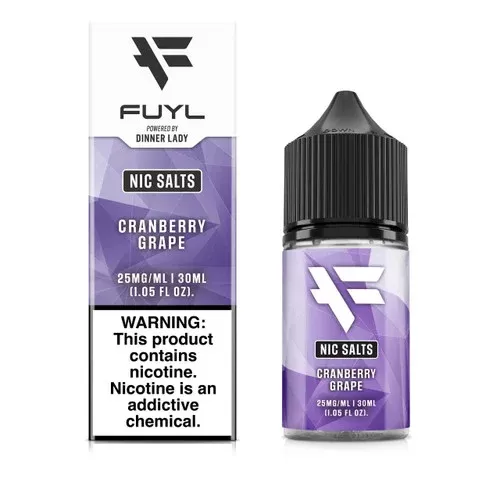 FUYL By Dinner Lady Cranberry Grape Salts 30ml E-Juice