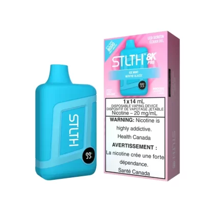 STLTH 8K Pro Ice Mint Disposable Box