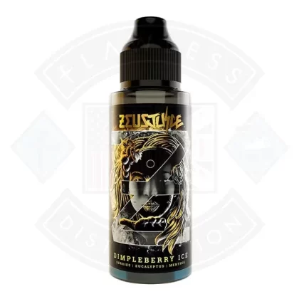 Zeus Juice Dimpleberry Ice 100ml 0mg shortfill e-liquid - Eliquidsupply