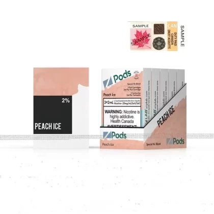 Z pods STLTH Compatible – Peach Ice