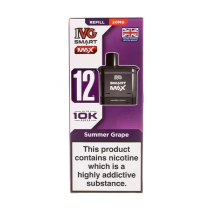 Summer Grape Smart Max Prefilled Pod + Refill by IVG