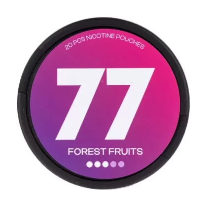 Forest Fruits Nicotine Pouches by 77