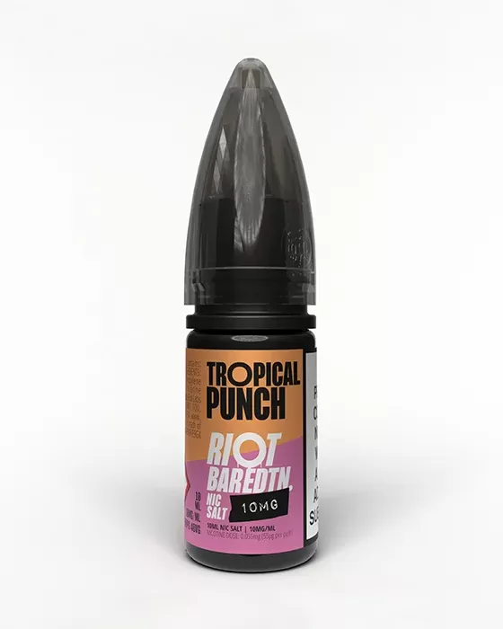 Tropical Punch Nic Salt E-Liquid – Riot Bar Edition