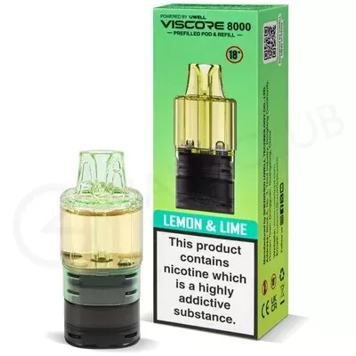 Lemon & Lime Uwell Viscore 8000 Refill Pack - Ecigpremium