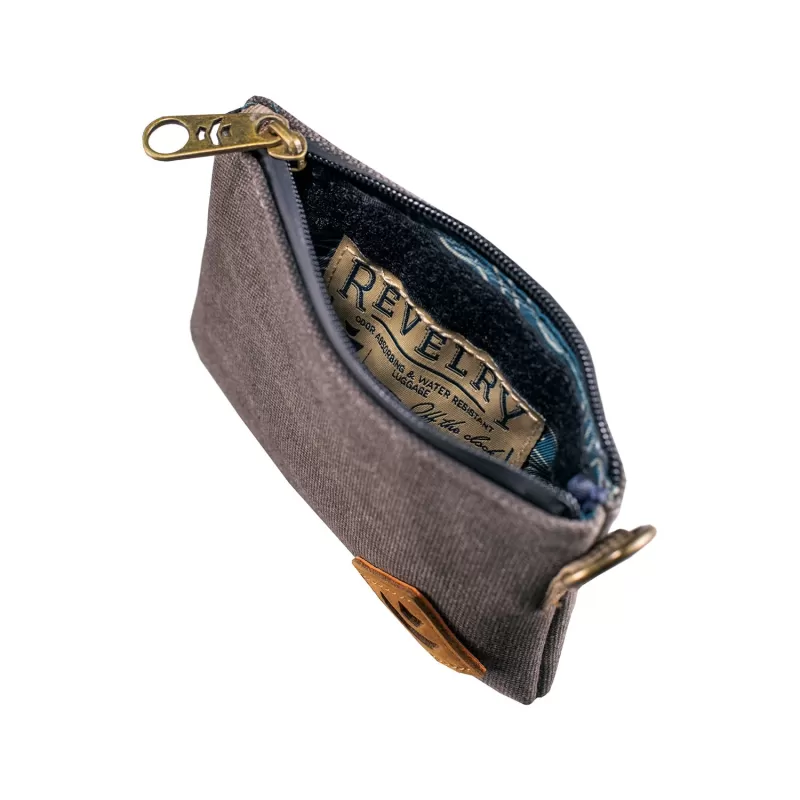 Revelry Mini Broker - Smell Proof Zippered Small Stash Bag - Sage - Image 2