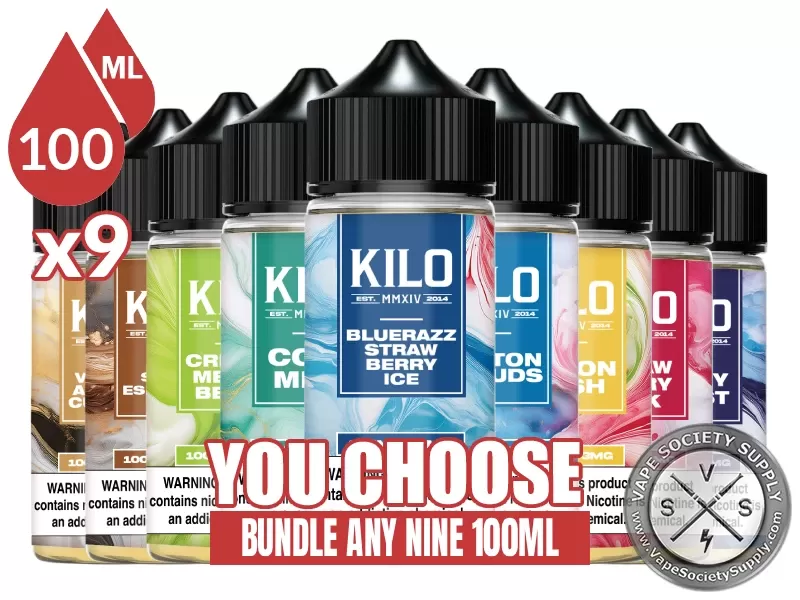 Kilo Bundle 9x100ml (900ml)