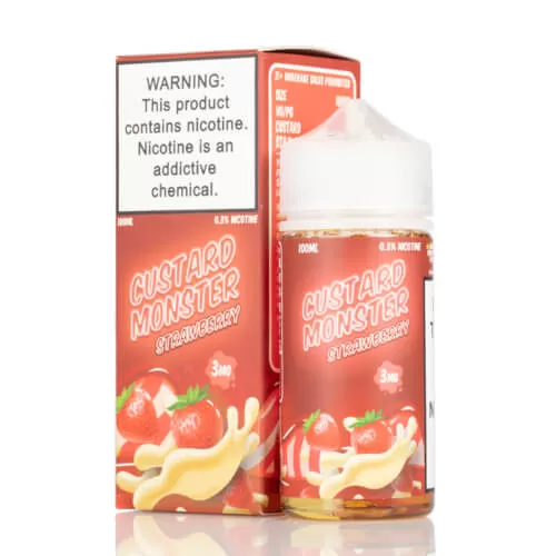 Custard Monster Strawberry 100ml - Vape Product; Vape Product, Vape Product