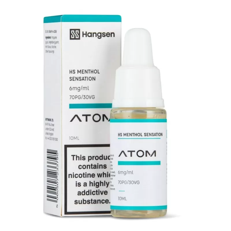 Menthol Sensation E-Liquid Atom Series by Hangsen (10ml) - 3mg