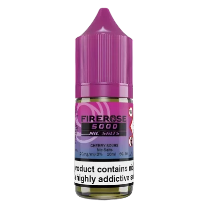 Cherry Sours Elux Firerose 5000 Nic Salt Vape Juice