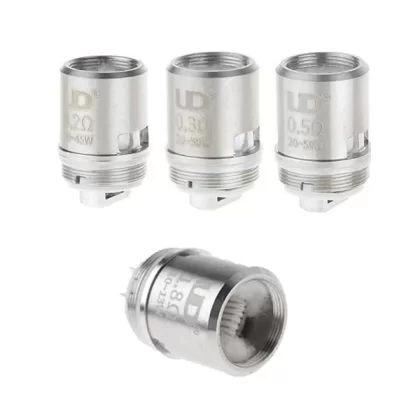 4PCS-PACK UD Zephyrus V2 Sub- Ohm Tank OCC Coil - 0.3ohm