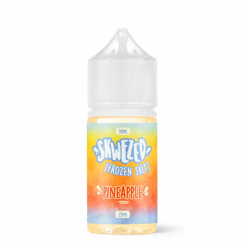 Skwezed Salt Frozen Maui Gold 30mL – Pineapple Vape Juice 50/50