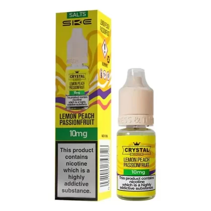 SKE Crystal Lemon Peach Passionfruit Nic Salt E-liquid - 20mg