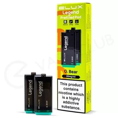G Bear Elux Legend 1500 2in1 Prefilled Pods
