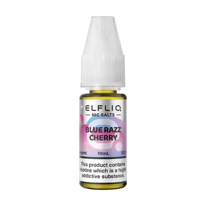 Blue Razz Cherry Elfliq Nic Salt by Elfbar - 10ml - Vape Product, Vape Product (2FD57B)