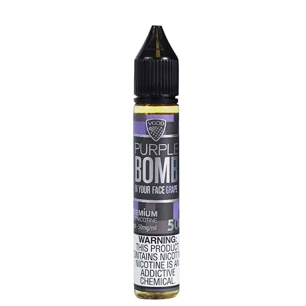 VGOD SaltNic – Purple Bomb 30ml ( 25 , 50 mg) - Vapebazaar Pk