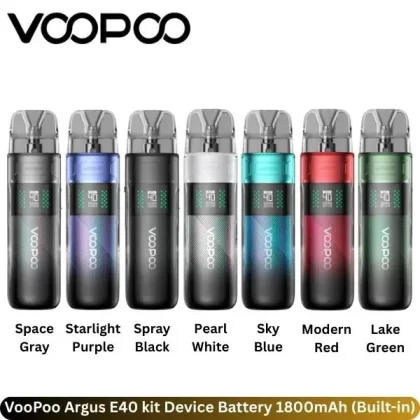 VooPoo Argus E40 Pod Kit Battery 1800mAh Built-in