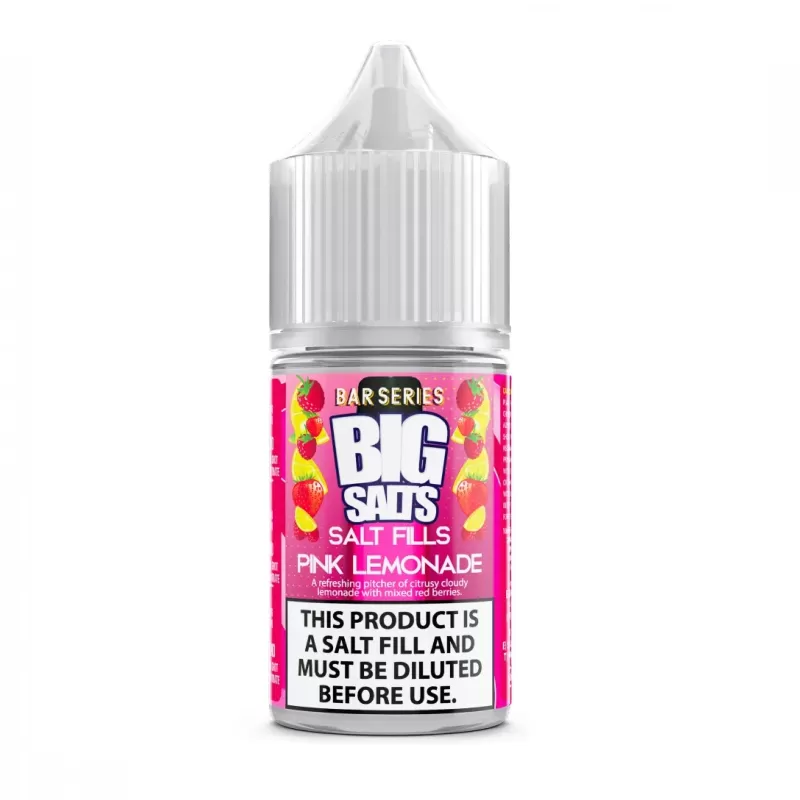 Big Salts Pink Lemonade – 20ml Salt Fills E Liquid - Vapourdays Co