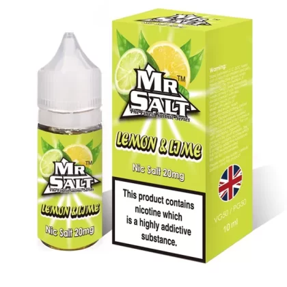 Mr Salt Lemon Lime Nic Salt E-Liquid - 20mg