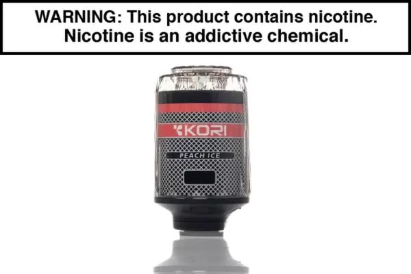 KORI 100K DISPOSABLE E-HOOKAH – 100,000 PUFFS - Peach Ice, Love 66