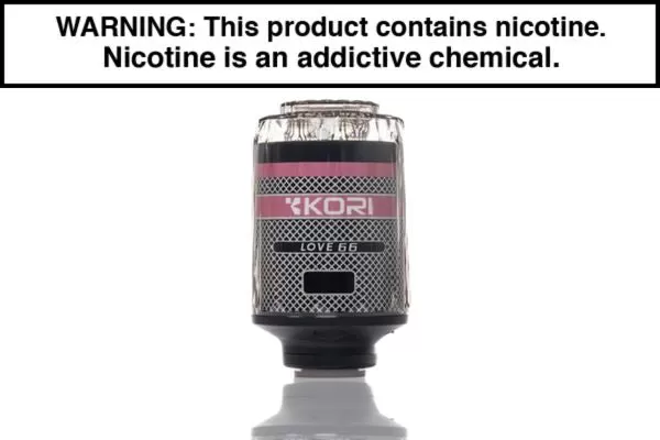 KORI 100K DISPOSABLE E-HOOKAH – 100,000 PUFFS - Peach Ice, Love 66 - Image 2