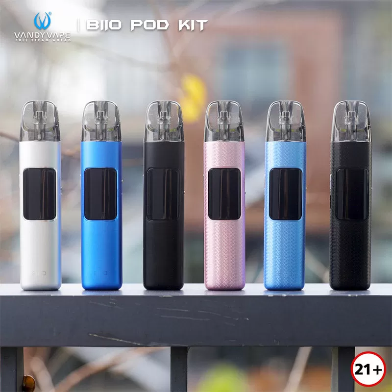 Vandy Vape BIIO Pod Kit 1000mAh 2ml - Marine Blue - Image 3
