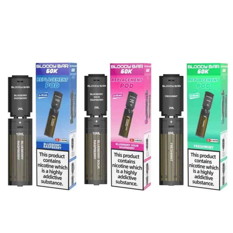 Bloody Bar 60K Prefilled PODS - Watermelon Ice - Londonvapewholesale Co